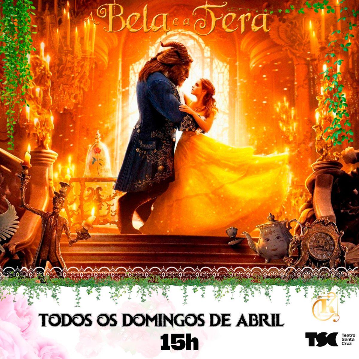 A Bela e a Fera no Teatro Santa Cruz
